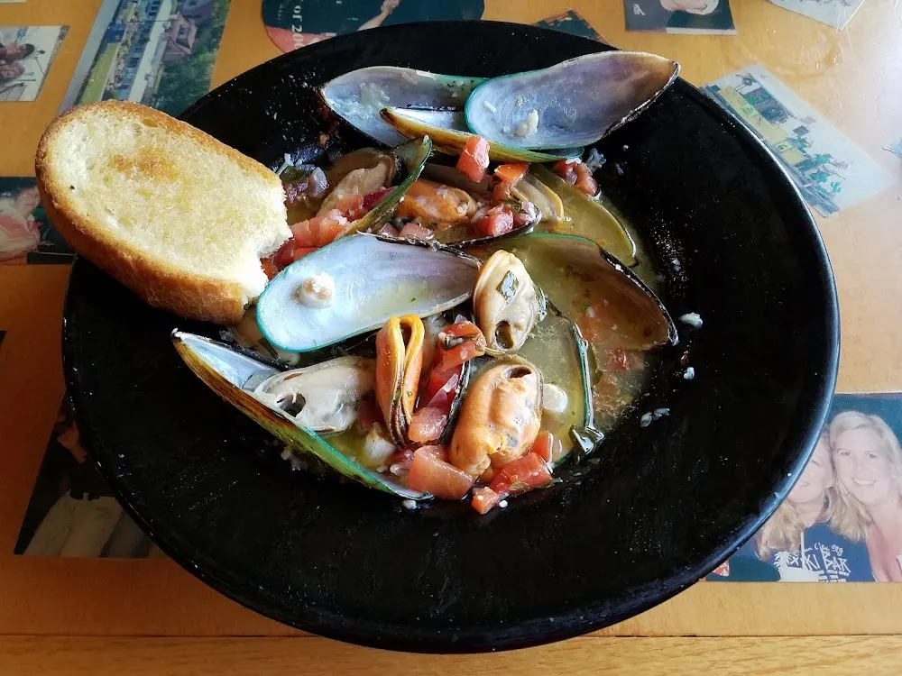 Mussels on the Half Shell